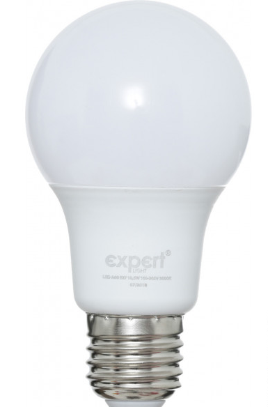 Лампа світлодіодна EXPERT, 10,5 Вт, ELTg-A60-10W-E27-4100K